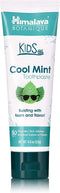 Himalaya Botanique Kids Toothpaste, Cool Mint Flavor to Reduce Plaque and Keep Kids Brushing Longer, 4 oz